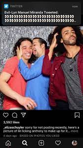 Lin told me a quote one time, ramos told seacrest. Lin Manuel Miranda On Twitter