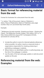 Harvard referencing is commonly used in the following fields: Oxford Reference Style Guide For Android Apk Download