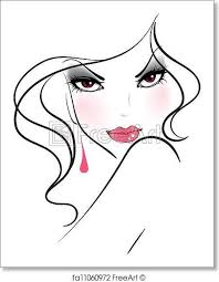 Free Art Print Of Beauty Woman Cizimler Cizim Fikirleri Ve Boyama Sayfalari
