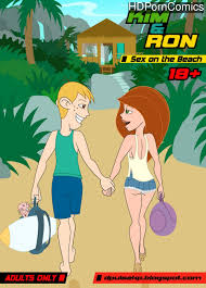 Kim & Ron - Sex On The Beach comic porn | HD Porn Comics