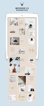 There are many ways to tile your instagram posts, some of them. Instagram Puzzle Bundle Instagram Grid Free Updates 138414 Websites Design Bundles Instagram Grid Instagram Grid Layout Instagram Feed Layout