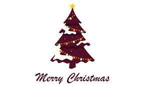 Christmas Tree With Decoration Logo Graphic By Deemka Studio Creative Fabrica