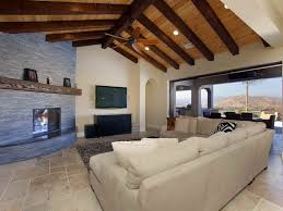 Of course, every room is different and depending on the space available to you and the overall style of your house you will have a range of design options open to. Exposed Beam Ceiling Open Living Room Wood Ceilings Wooden Ceiling Design Ceiling Beams Living Room