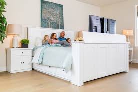 With a stylish range of designs available, a headboard can create focus within a room, allowing you to add interest without spending too choosing the right headboard can also provide the support you need when sitting up in bed. Bed Frames With A Tv Lift Bed Wildwood Functional Furniture