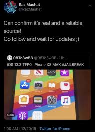 Nueva actualizacion en jailbreak nuevo banco y joyeria roblox. Se Encontro Un Nuevo Error Tfp0 Con Soporte Para Dispositivos Ios 13 3 Y A12 A13 Geek Tech Online