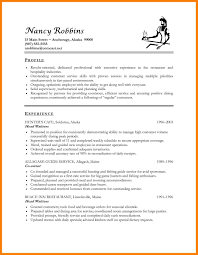 Career Objective For Hospitality Industry 28 Images How To Be Outgoing Resume Examples Job Resume Samples
