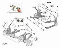 Jeep Wrangler Tj Suspension Parts Years 1997 2006 Jeep Wrangler Tj Jeep Wrangler Wrangler Tj