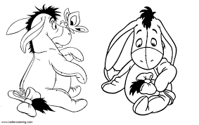 You can now print this beautiful winnie the pooh halloween trick or treat coloring page or color online for free. Cute Baby Cute Eeyore Coloring Pages Novocom Top