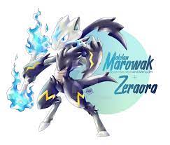 Marowak Zeraora By Seoxys6 Pokemon Fusion Art Cute Pokemon Wallpaper Pokemon Fusion