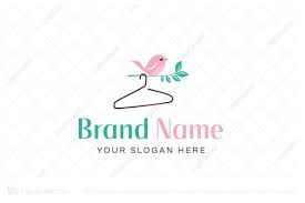 Hanger logos excellent for branding stylist logo, boutique clothes logo, woman's clothes, vintage products for women and etsy shop, stylist logo, tailor, boutique clothes shop. Children Clothing Logo