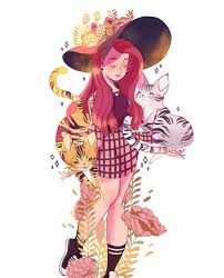 7 118 Likes 30 Comments Lana Lanajay Art On Instagram Finally The Last Of My Witchify Commissions Are Done These Were So Art Animation Art Witch Art