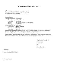 Mengundurkan diri dari sekolah tidak hanya untuk siswa saja, namun juga untuk guru ataupun pegawai tata usaha. Download 16 Contoh Surat Pengunduran Diri Guru Dan Formatnya