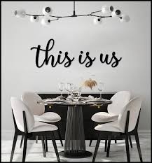 This Is Us Sign This Is Us Wall Decor Dining Room Decor Etsy In 2020 Dining Room Wall Decor Dining Room Decor Room Decor