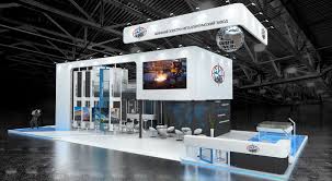 Proekt Stenda Dlya Aemz Metallekspo 2019 On Behance Booth Design Exhibition Stall Exhibition Design