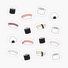 Image of kawaii photo editor stickers on the app store. Sushi Pack Sticker By Pastel Paletted In 2021 Cute Laptop Stickers Preppy Stickers Aesthetic Stickers