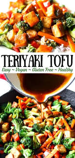 Easy Teriyaki Tofu Tofu Recipes Healthy Flavorful Recipes Healthy Dinner