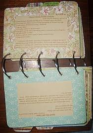 Scrapbook Style Cookbook Made With Binder Rings I Want These To Be Included Blank As Rsvp For My Wedding Ev Scrapbook Recipe Book Book Crafts Recipe Book