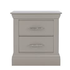 Hekman 24528 round pub table grey sedona. Lusso Painted Bedroom Furniture Large Bedside Table