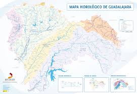 Mapa físico del mundo 2003 fuente: Hydrological Map Of The Province Of Guadalajara 2010 Gifex