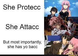 Everyone needs a person like Yuno - She Protecc She Attacc But most  importantly, she has yo bacc - iFunny Brazil