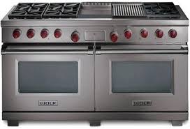 If you have coated the burners in baking soda paste, rinse this off first to avoid damaging the finish. Wolf Df606cg 60 Freestanding Dual Fuel Range With Double Oven 6 Burners Griddle And Charbroiler Furniture And Appliancemart Ranges Dual Fuel