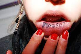 Contact Support Inner Lip Tattoo Lipstick Tattoos Lip Tattoos