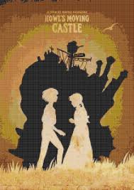 Studio ghibli cross stitch patterns. Counted Cross Stitch Pattern Studio Ghibli Miyazaki 165 233 Stitches E1947