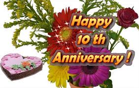 10th Wedding Anniversary Wishes Quotes Messages Happy Wedding Anniversary Wishes Wedding Anniversary Wishes Happy 10th Anniversary