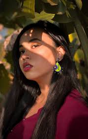 Afsana' Earrings, Handpainted Jewlery : Handmade Gifts l Artscrafted