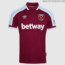 <p>the official iron maiden x west ham collaboration shirt have arrived!</p> <p>based on west ham's iconic claret and blue home shirt, this shirt features steve's favourite version of the famous west ham crest. West Ham 21 22 Home Kit Released Away Third Kits Leaked Footy Headlines