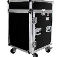 ProX 14U Rack x 10U Top Mixer DJ Combo Flight Case 14 RU Space