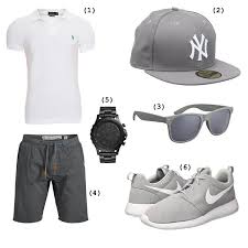 Grau Weisses Outfit Fur Manner Smartlookz Com Fur Grauweisses Herren Manner Outfit Smartlook Mens Outfits Mens Fashion Summer Mens Winter Fashion