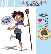 Luz Noceda Strip Game - Page 1 - HentaiEra