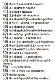 Ejercicio 3 Formular Quimica Formulacion Organica Alquenos Formulacion Organica Quimica Organica Quimica