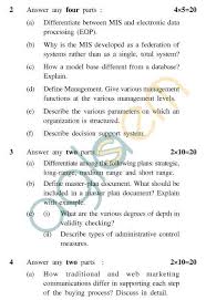 Questions from the new topics are easy. Uptu Mca Question Papers Mca 401 Management Information System