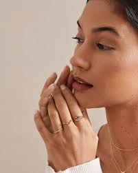 Ellipse Diamond Ring