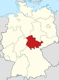 Η γερμανία, επίσημα ομοσπονδιακή δημοκρατία της γερμανίας (γερμανικά: File Locator Map Thuringia In Germany Svg Wikipedia