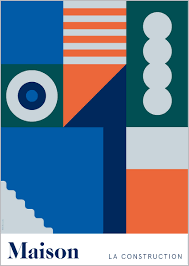 Kontio pour la construction de votre maison en bois. Maison Orange Poster Human Empire Studio Human Empire Shop
