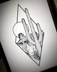Tattoo Sketches New Cactus Tattoo Desert Tattoo Cactus Art Print Here presented 50+ cactus drawing images for free to download, print or share. cactus tattoo desert tattoo cactus