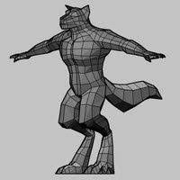 Werewolf 3d Model 3d Model Werewolf Model