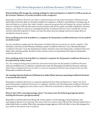 Download lockdown on ios, android, mac, or windows to start communicating with privacy and security. Faqs About Respondus Lockdown Browser Ldb