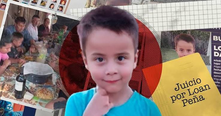 Juicio por Loan Peña: declaran el padre del imputado Antonio Benítez y dos tías del niño - Infobae