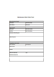 Following maintenance request form template can be used by vendors, manufacturers, companies and landlords to make maintenance forms on a personal computer. 53 Sample Order Form Templates In Pdf Ms Word Excel