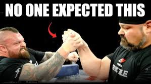 Brian Shaw v. Eddie Hall was Surprising (Round by Round Arm Wrestling Recap)