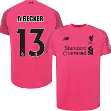 Alisson becker will wear the provisional squad number 13 in today's friendly against napoli in dublin. Alisson Becker Pink Jersey Jersey On Sale