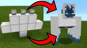 How To Spawn The Yeti Boss In Minecraft Pocket Edition Yeti Boss Addon Diy Minecraft Minecraft Diy Crafts Minecraft Crafts