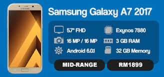 Maybe you would like to learn more about one of these? Harga Samsung Galaxy A7 2017 Di Malaysia Rm1899 Review Spesifikasi
