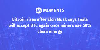 Tesla's announcement in march that it would accept the cryptocurrency was met with an outcry the electric carmaker had in february revealed it had bought $1.5bn (£1bn) of the world's biggest digital. Elon Musk Latoken Moments