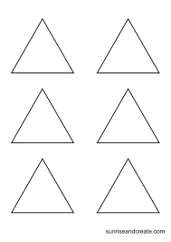 FREE Printable Triangles