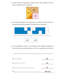 Libro de matematicas 6to grado primaria ejercicios actividad. Que Fraccion Es Bloque Ii Leccion 28 Apoyo Primaria